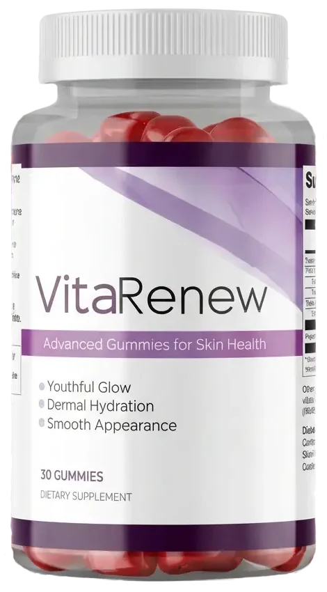 VitaRenew Skin Support Gummies Bottle
